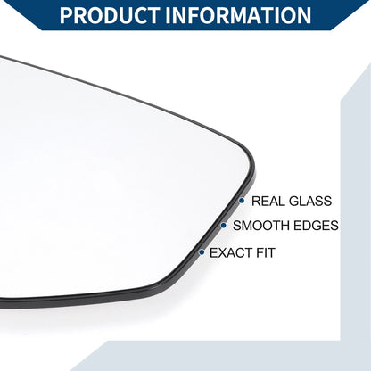 Heated Left Side Mirror Glass for Honda Accord (2008-2012)