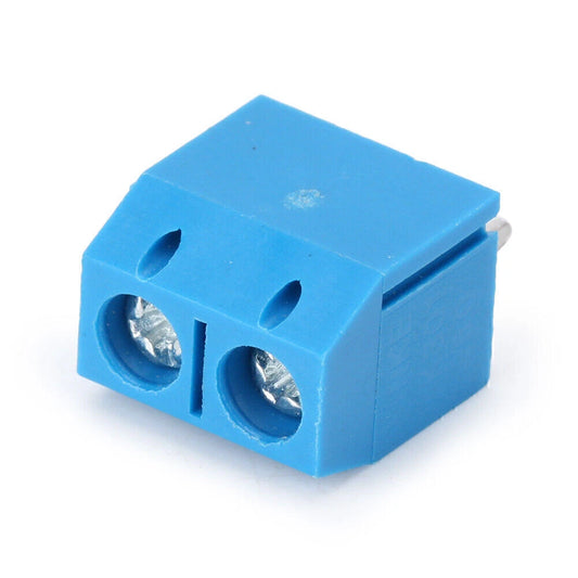 10 x 5.0MM 2-Pin Connectors for KF301 Terminal Screws, 12A 300V