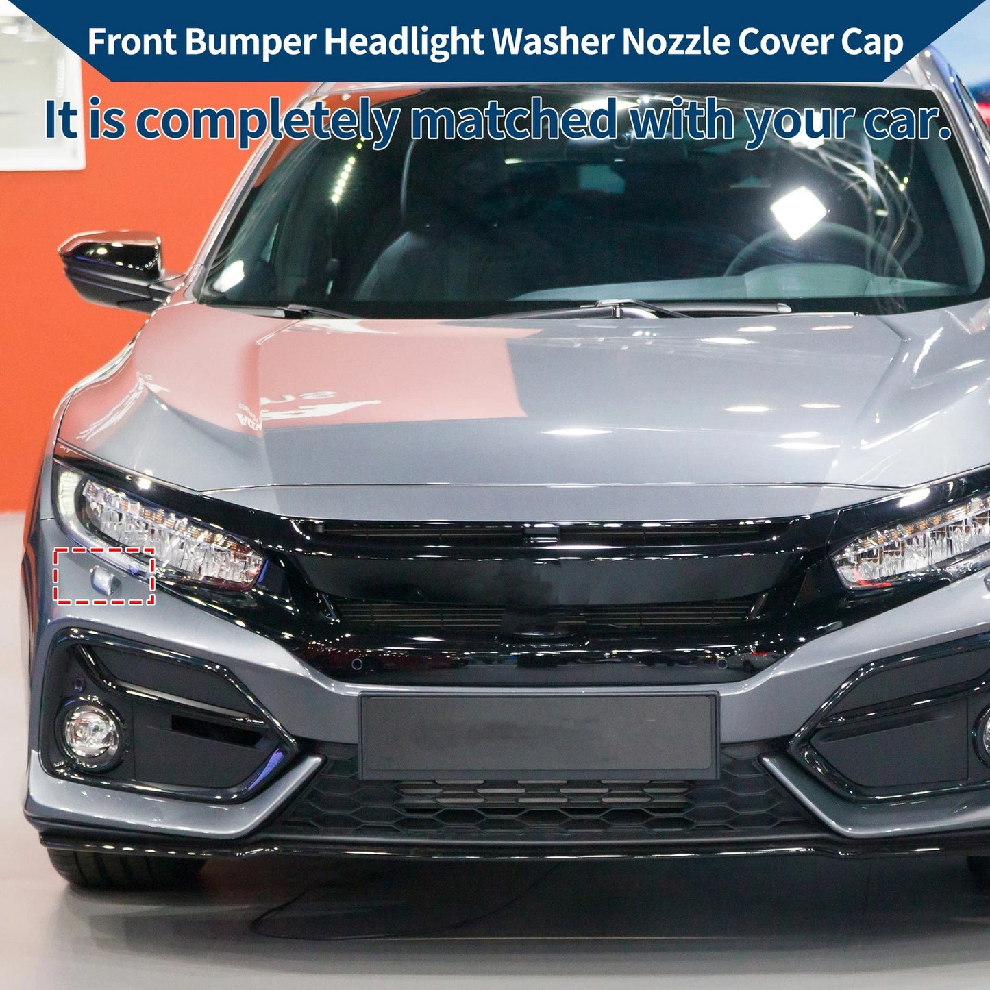 Front Right Washer Nozzle Cover for Honda Civic FB2 FB3 (2012-2013)