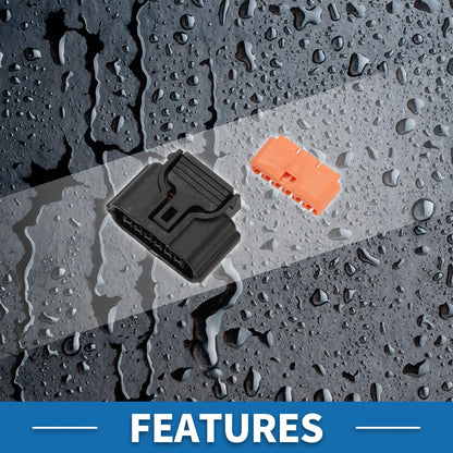 6 Pin Parking Assist Sensor Connector Plug for Renault