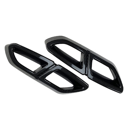 ABS Rear Exhaust Muffler Tail Pipe Cover for VW Passat Variant (2016-2019)
