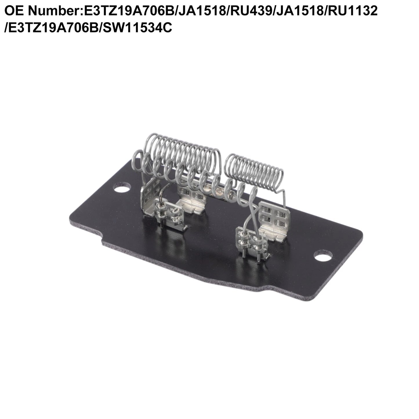 Blower Motor Resistor for HVAC (E3TZ19A706B) - Plastic Metal