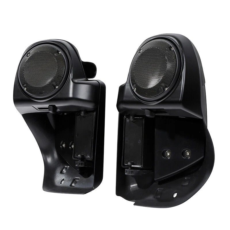 Lower Vented Fairing Speaker Pod for CVO Street Glide Black Denim (2014-2024)