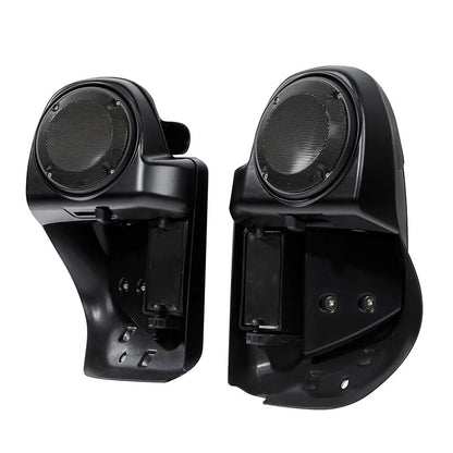 Lower Vented Fairing Speaker Pod for CVO Street Glide Black Denim (2014-2024)