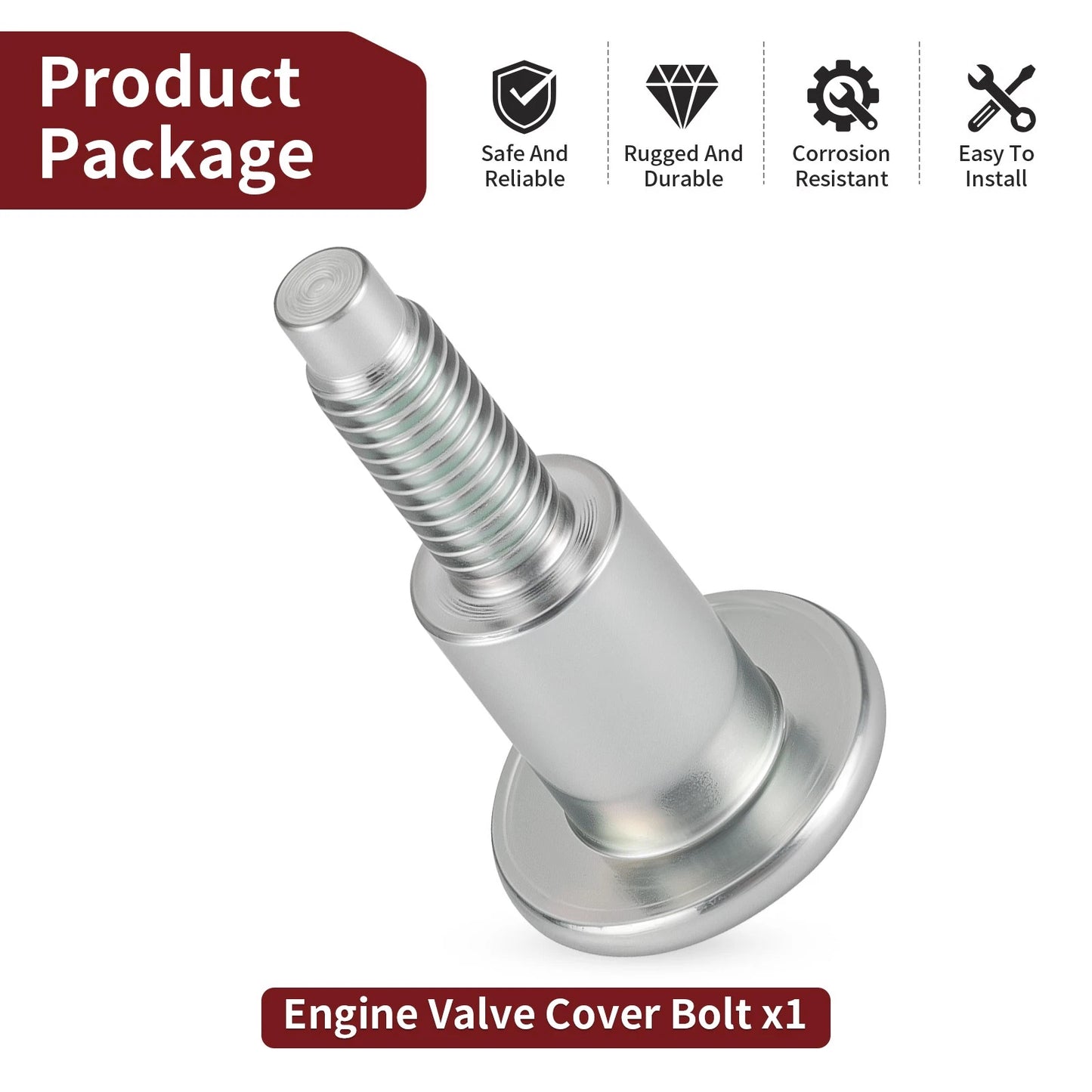 Engine Valve Cover Bolt for Polaris General 1000/4 1000/XP 1000/XP 4 1000