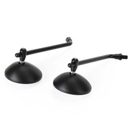 3" Motorcycle Handlebar Mirrors Pair for Universal Models