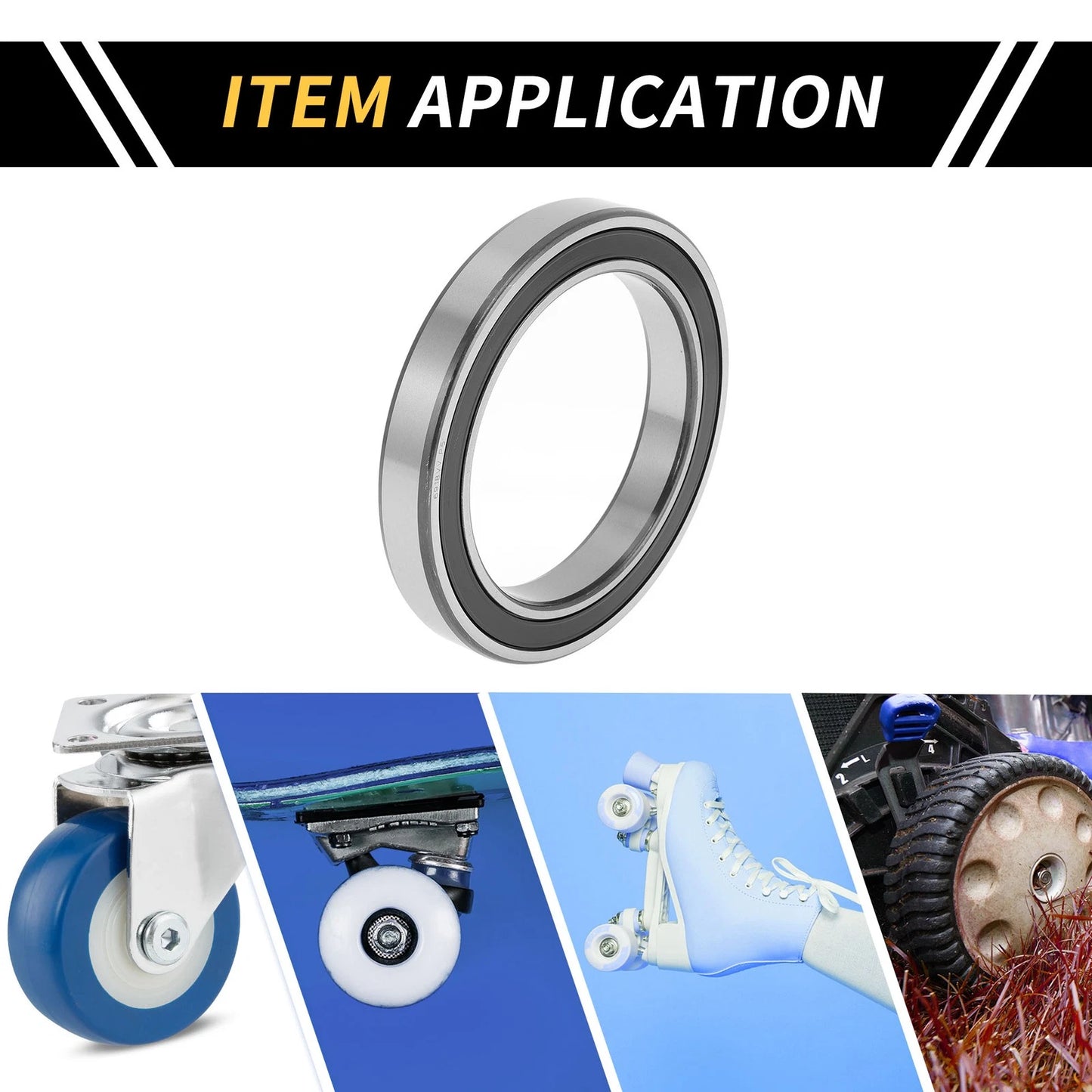 Deep Groove Ball Bearings P5 90x125x18mm 1 Pc for Scooter Skateboard Wheel