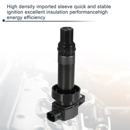 Ignition Coil for Hyundai Accent 1.6L (2004-2015) - 1 Pcs Black