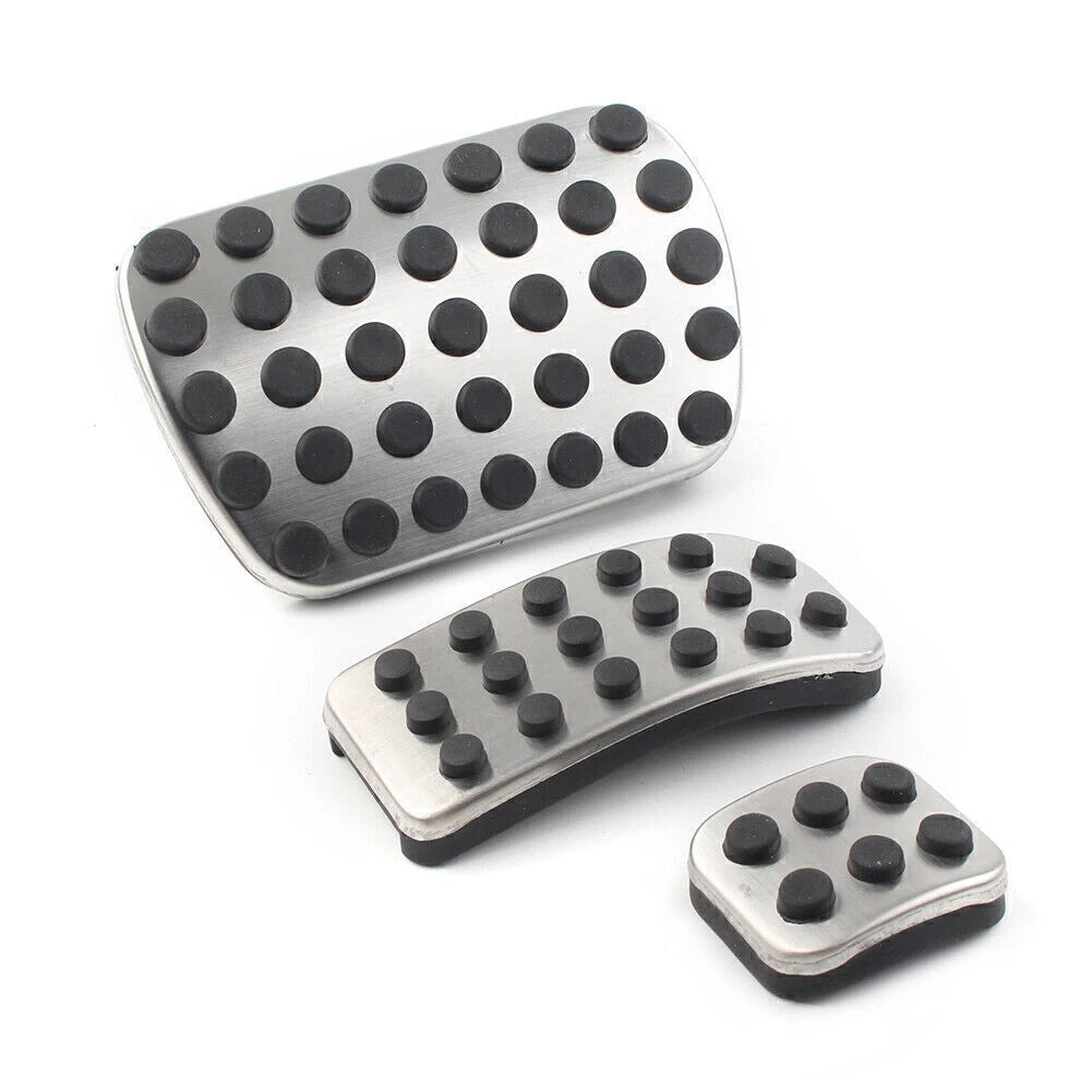 3 x No Drill Gas Brake Pedals for Mercedes V-Class Metris Viano Vito (2014-2023)