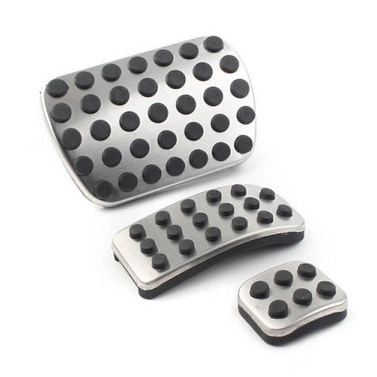 3 x No Drill Gas Brake Pedals for Mercedes V-Class Metris Viano Vito (2014-2023)