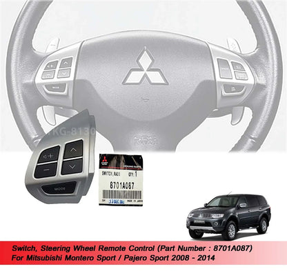 Steering Wheel Remote for Mitsubishi Pajero Sport (2008-2014)