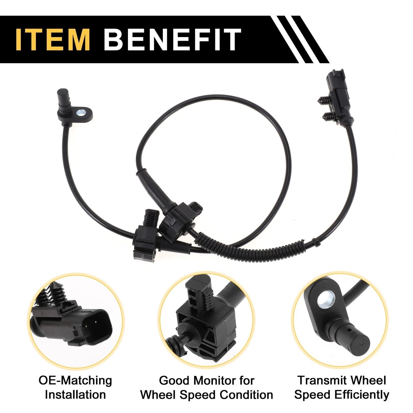 ABS Wheel Speed Sensor for Chevrolet Silverado 1500 (2014-2019)