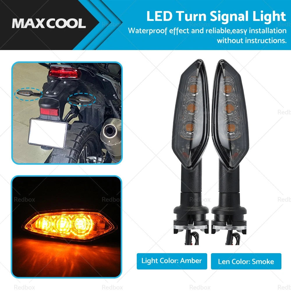 LED Turn Signal Lights for Yamaha MT-01 MT-03 MT-07 MT-09 MT-25 MT-10