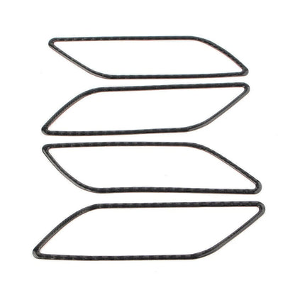 Carbon Fiber Inner Door Handle Frame Cover Trim for Audi A3 S3 (2014-2018)