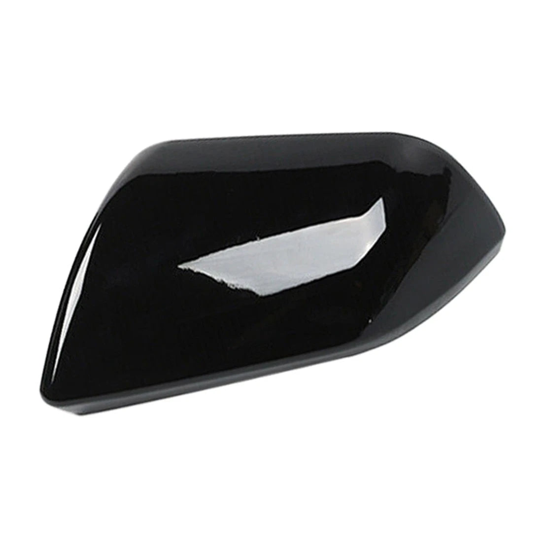 2 x Black Side Mirror Covers for Ford Mustang (2015-2019)