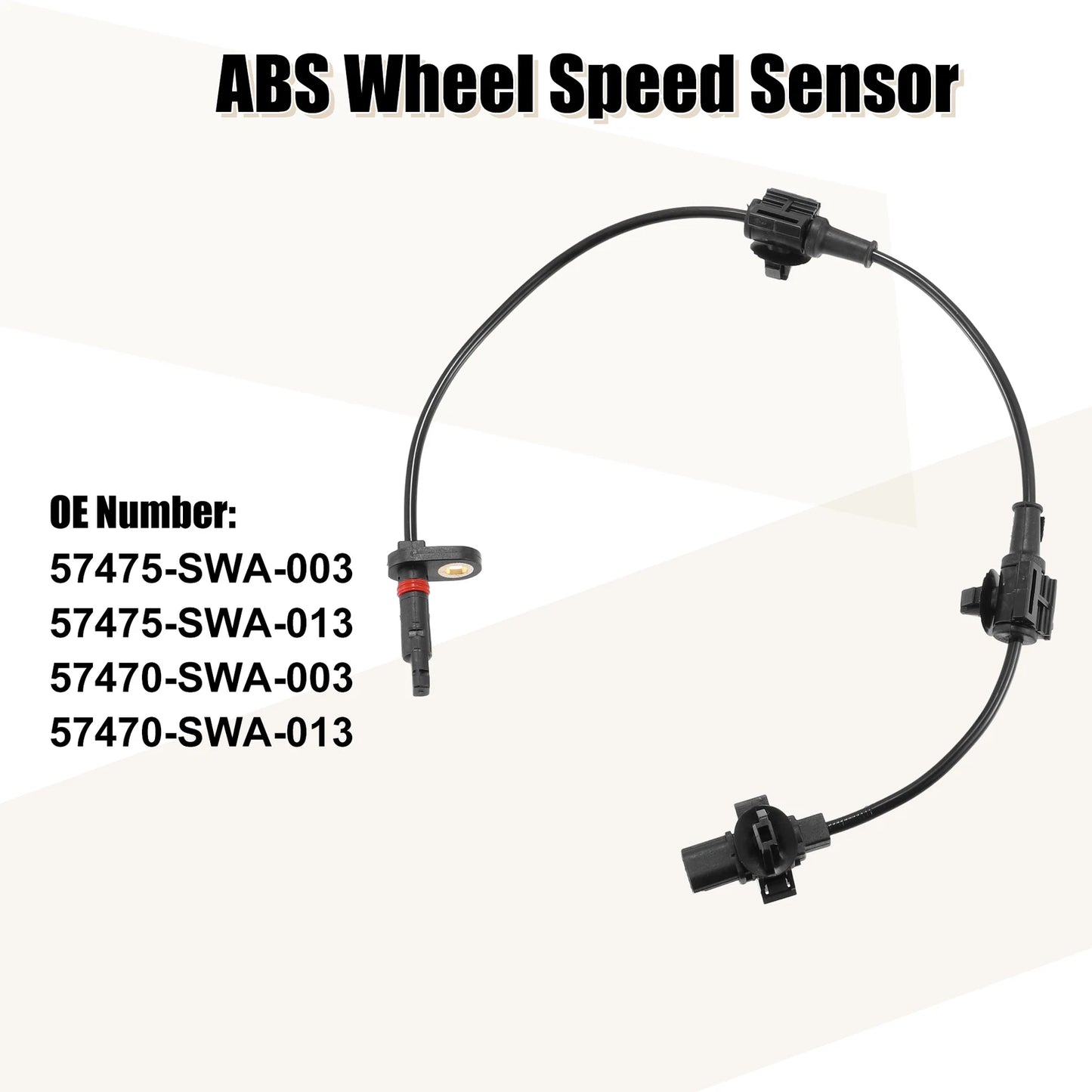 ABS Sensors 2 x for Honda CR-V (2007)
