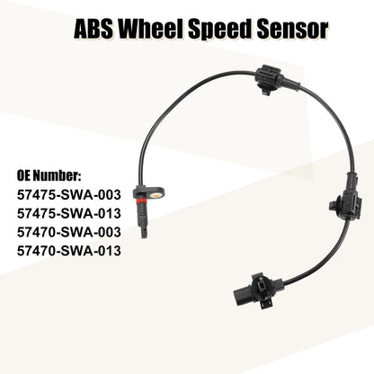 ABS Sensors 2 x for Honda CR-V (2007)