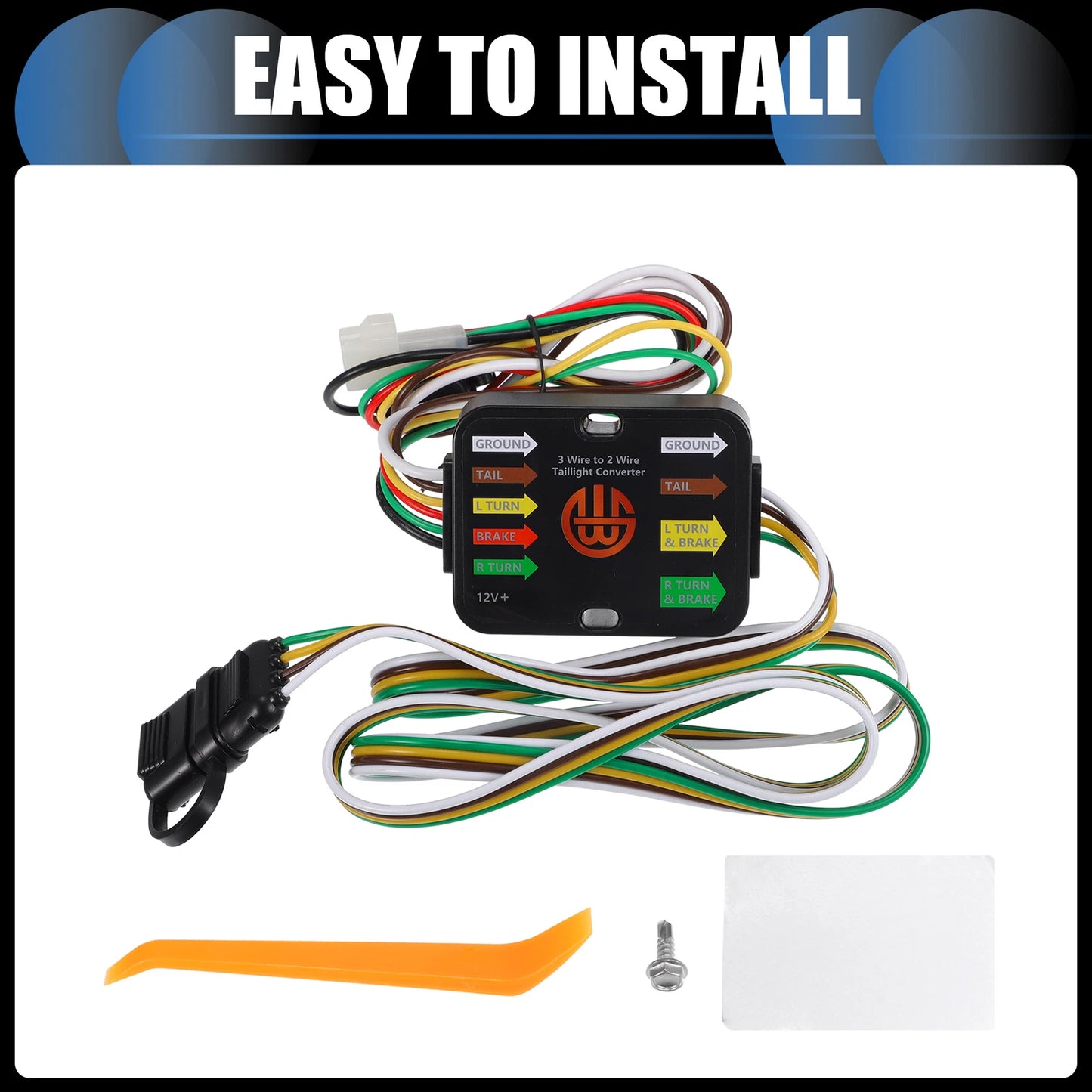 4-Pin Trailer Wiring Harness Set for Subaru Forester (2003-2023)
