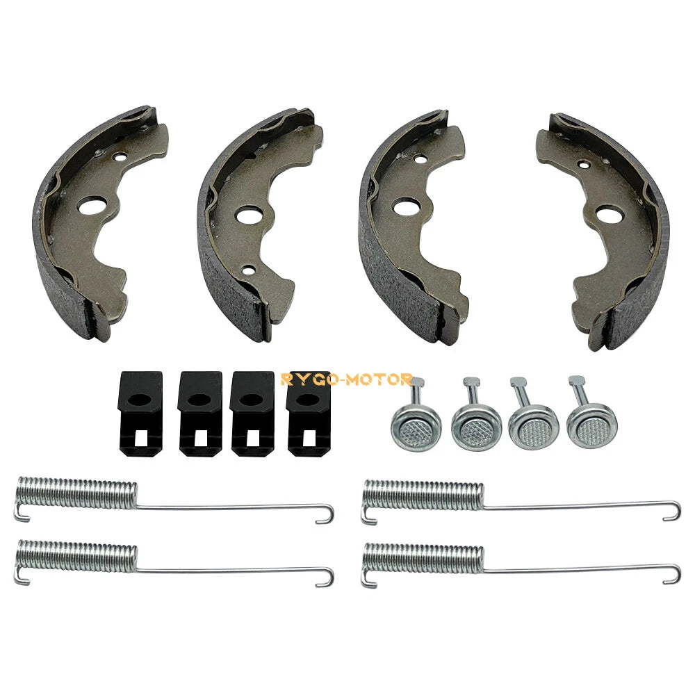 2 x Front Brake Shoes, Pins for Honda Rancher 350 (2000–2006)