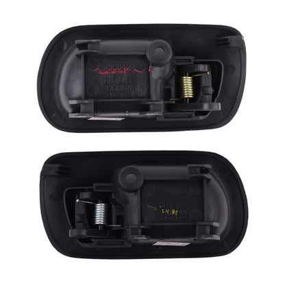 Pair Interior Door Handles Inner Grab Black Fits Honda Civic EK EM SED 96-00 D11