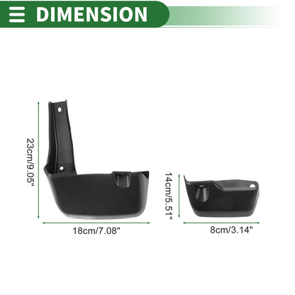 Mud Flaps Splash Guards for Honda Fit Shuttle (2011-2014)