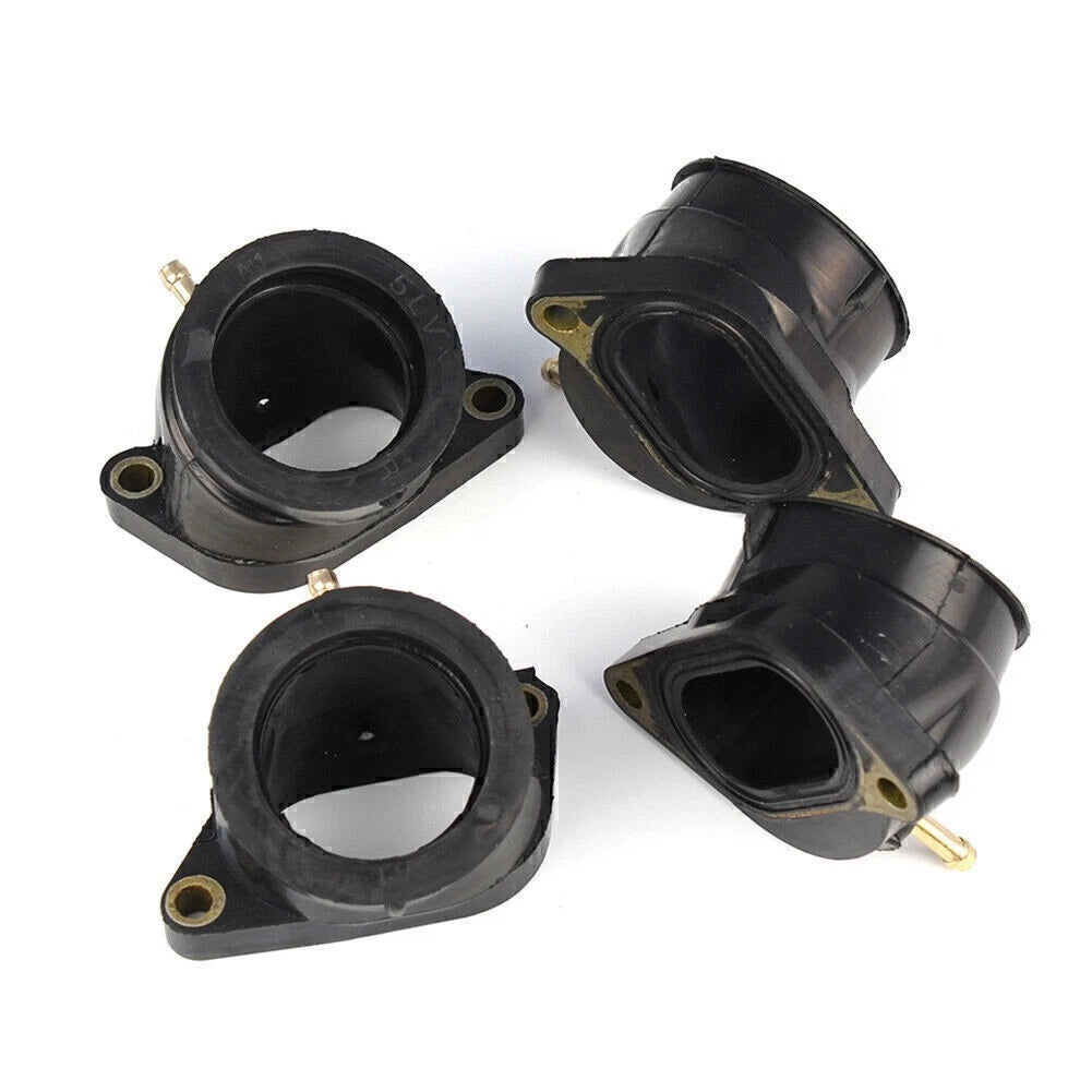 4 x Carburetor Intake Manifold Boots for Yamaha FZS1000 FZ-1 FAZER (2001-2005)
