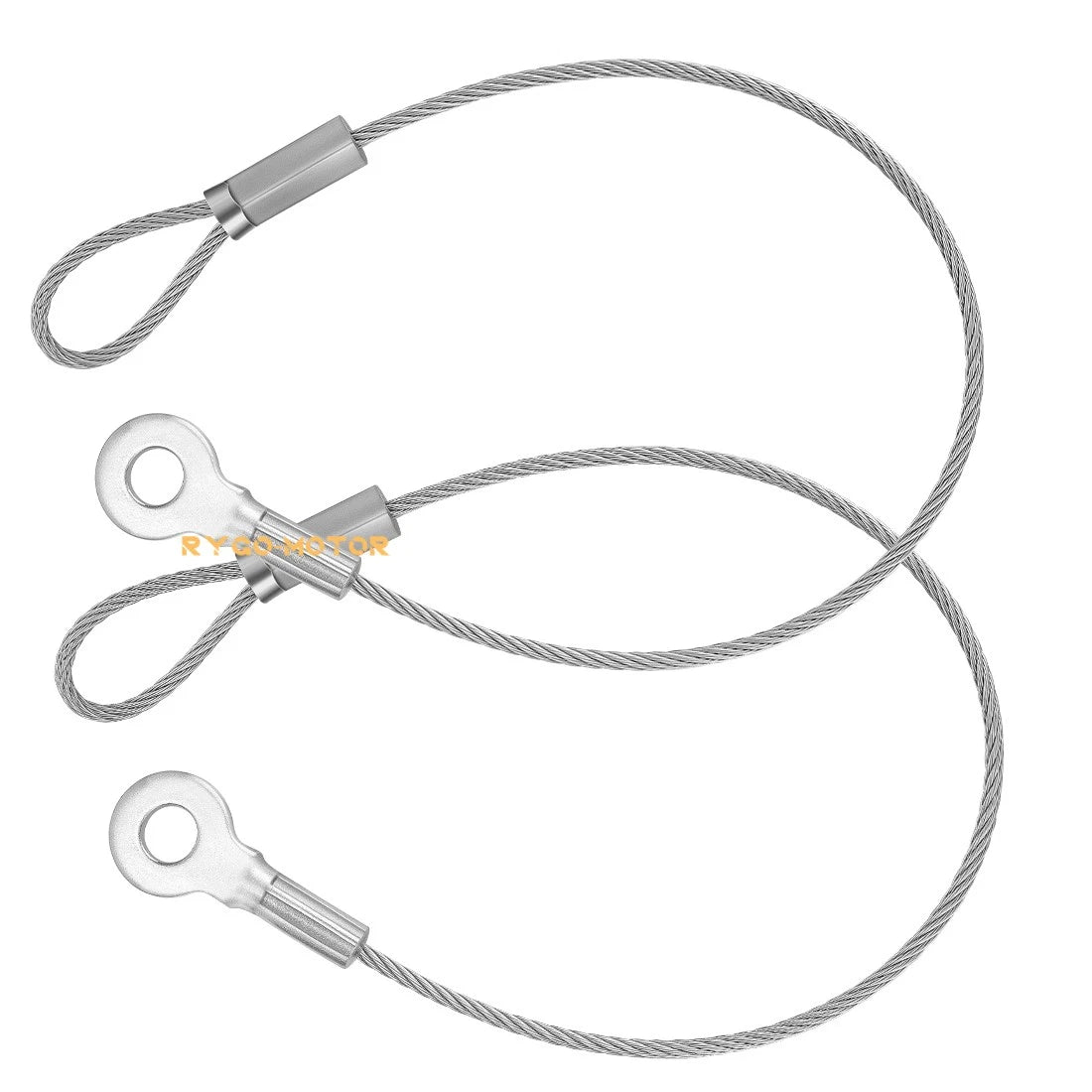 2 x Tailgate Cable for Polaris Ranger 400 500 570 800 EV