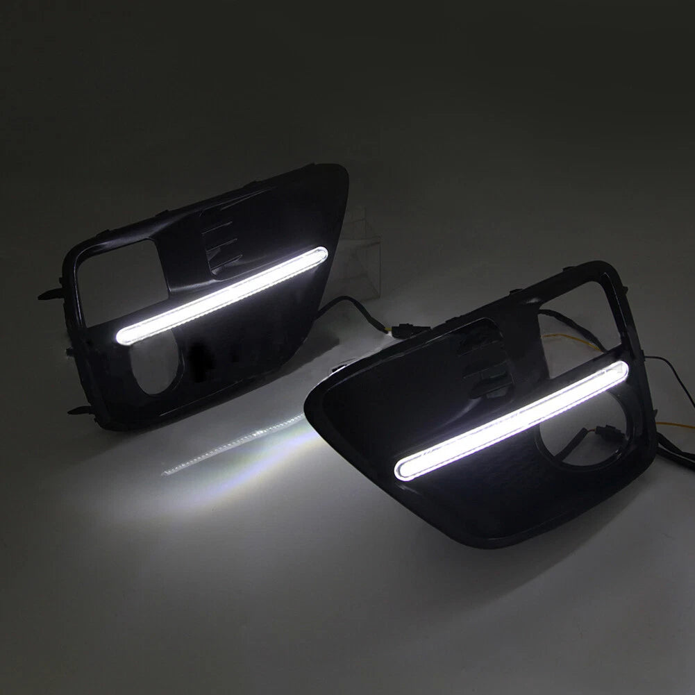 Dual Color LED Fog Lights w/ Harness for Subaru WRX STI (2015-2017)