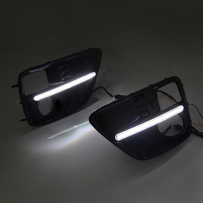 Dual Color LED Fog Lights w/ Harness for Subaru WRX STI (2015-2017)