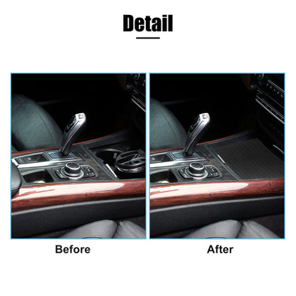 Center Console Cup Holder Slide Cover for BMW X5 (2007-2013)