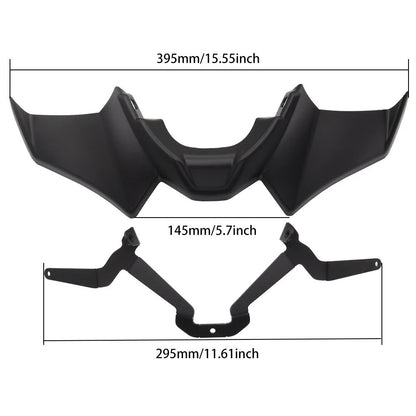 Front Spoiler Kit ABS Black for YAMAHA MT-07 (2021-2023)