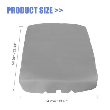 Center Console Lid Armrest Cover for Nissan Titan (2004-2014) Gray