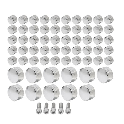 61X Engine Topper Bolt Cap for Harley Twin Cam Softail Fat Boy (2007-2017)
