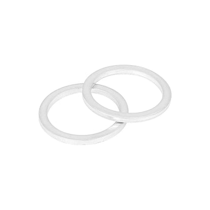 10 x M16 Silver Tone Oil Drain Plug Gaskets for BMW (No Year Specified)
