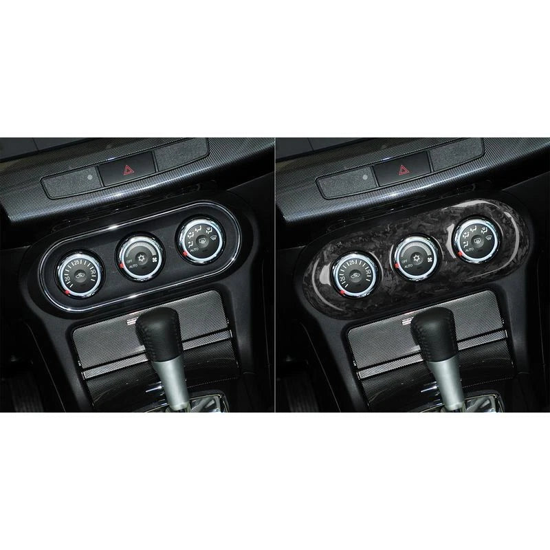 Carbon Fiber Air Conditioning Panel Cover for Mitsubishi Lancer 10th Generation