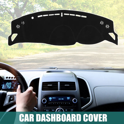 Black Polyester Dashboard Cover Mat Protector for Subaru BRZ (2022)