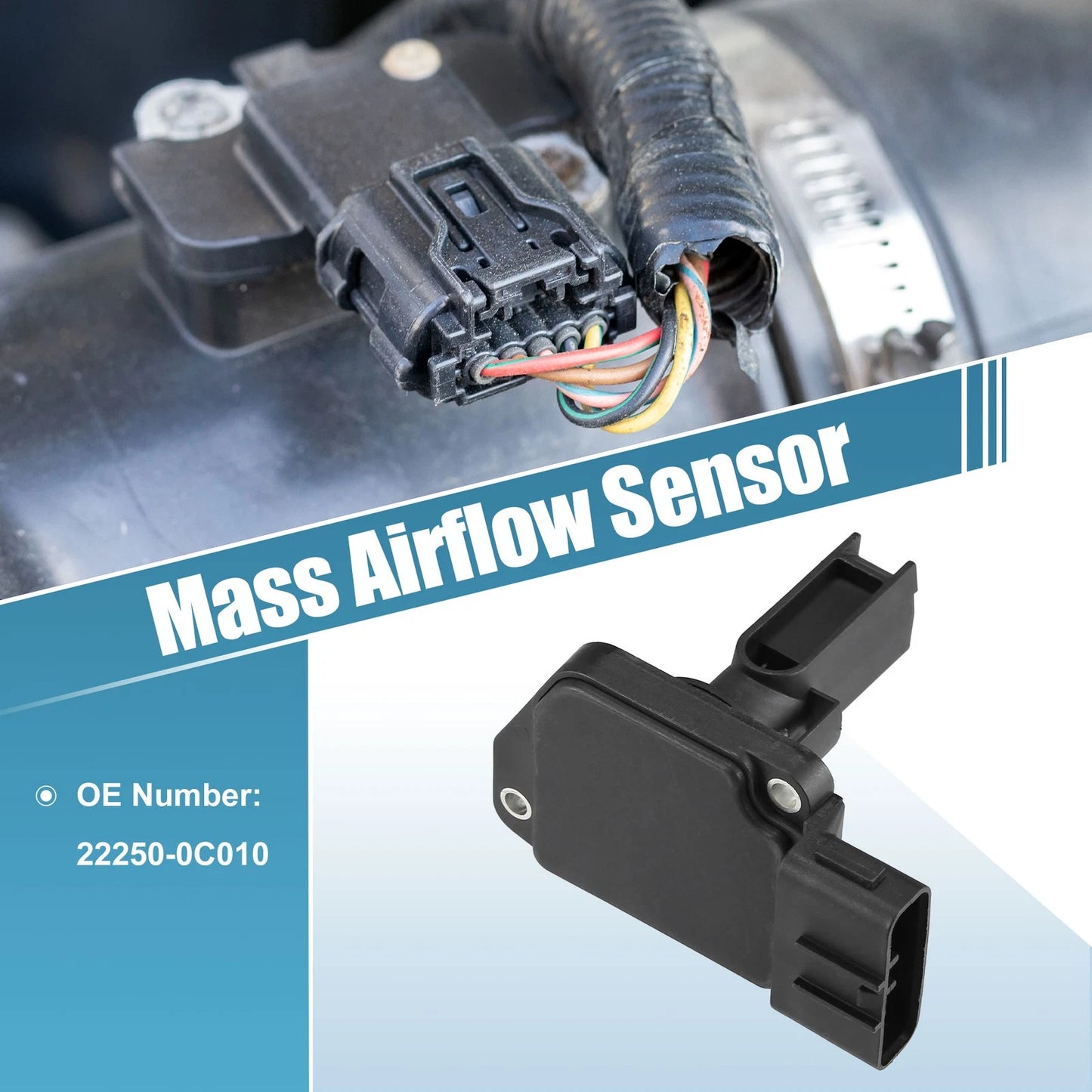 Mass Air Flow Sensor for Toyota Tacoma (1997-2000)