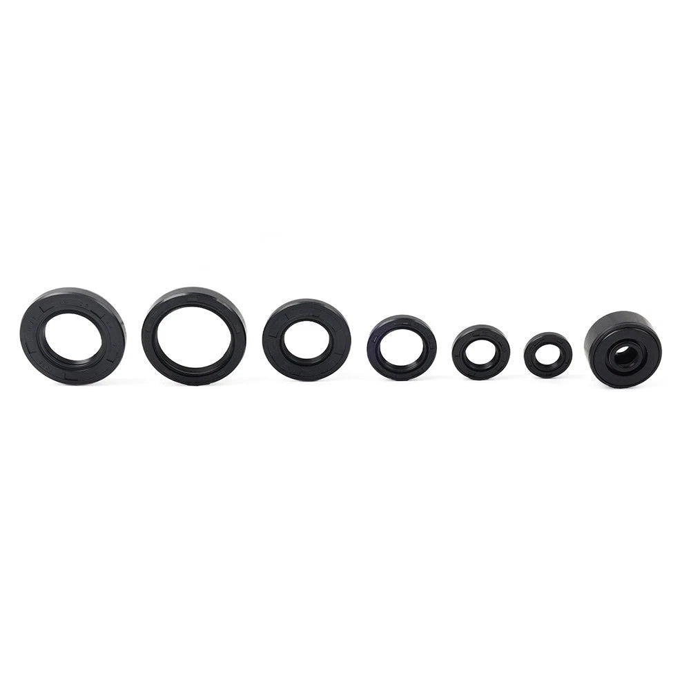 7 x Motorcycle Engine Oil Seals for Yamaha DT 125 R DT125 RE (1988-2006)