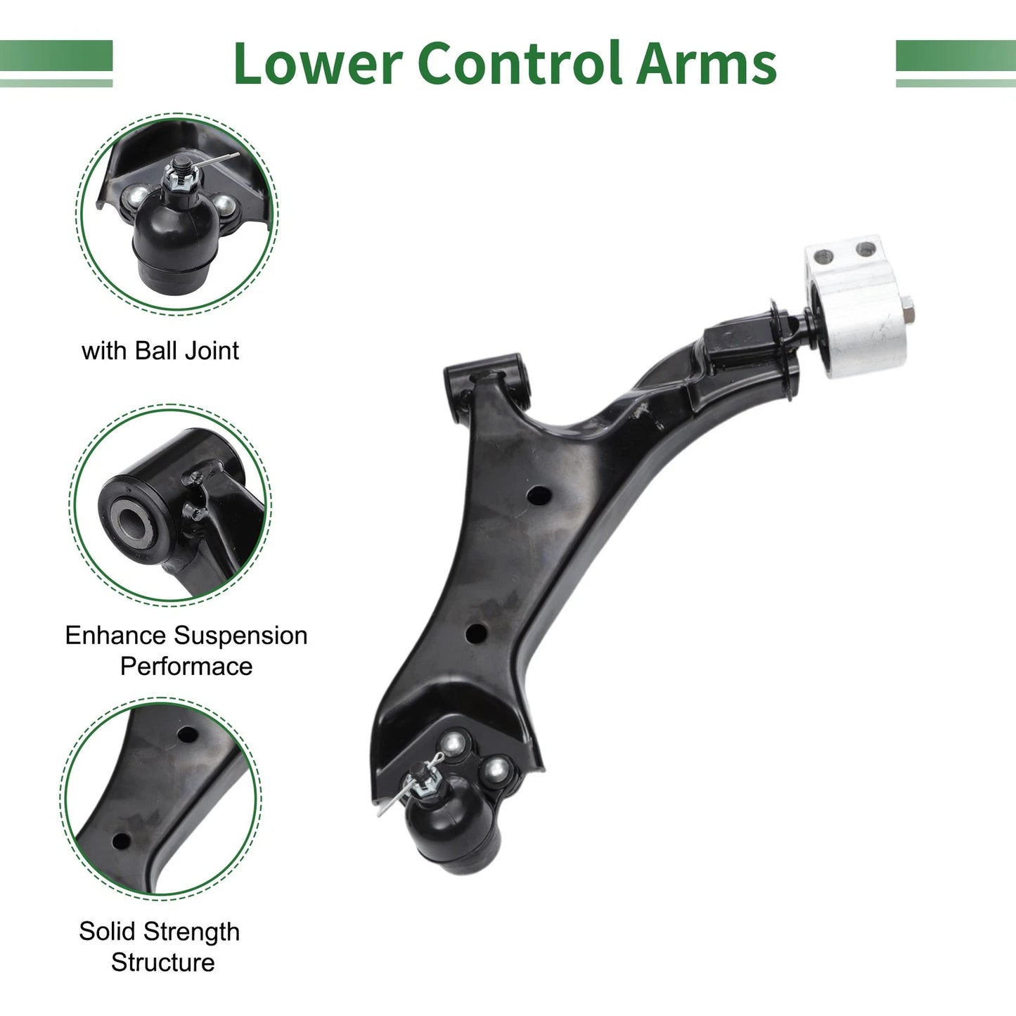 8pcs Front Suspension Kit Control Arm for Chevrolet Equinox