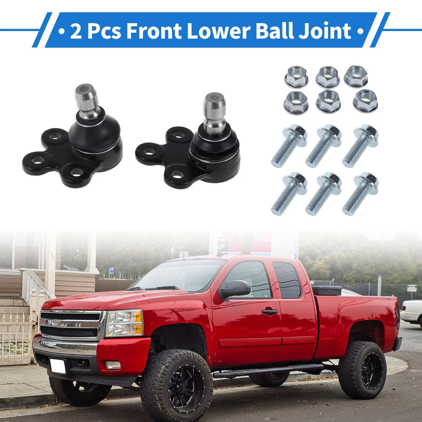 2 x Front Lower Ball Joints for Buick Encore (2013–2022)