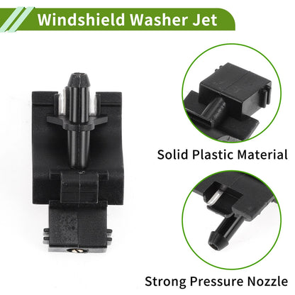 Windshield Washer Nozzle  Black for Toyota Sienna, Venza (2004-2023)