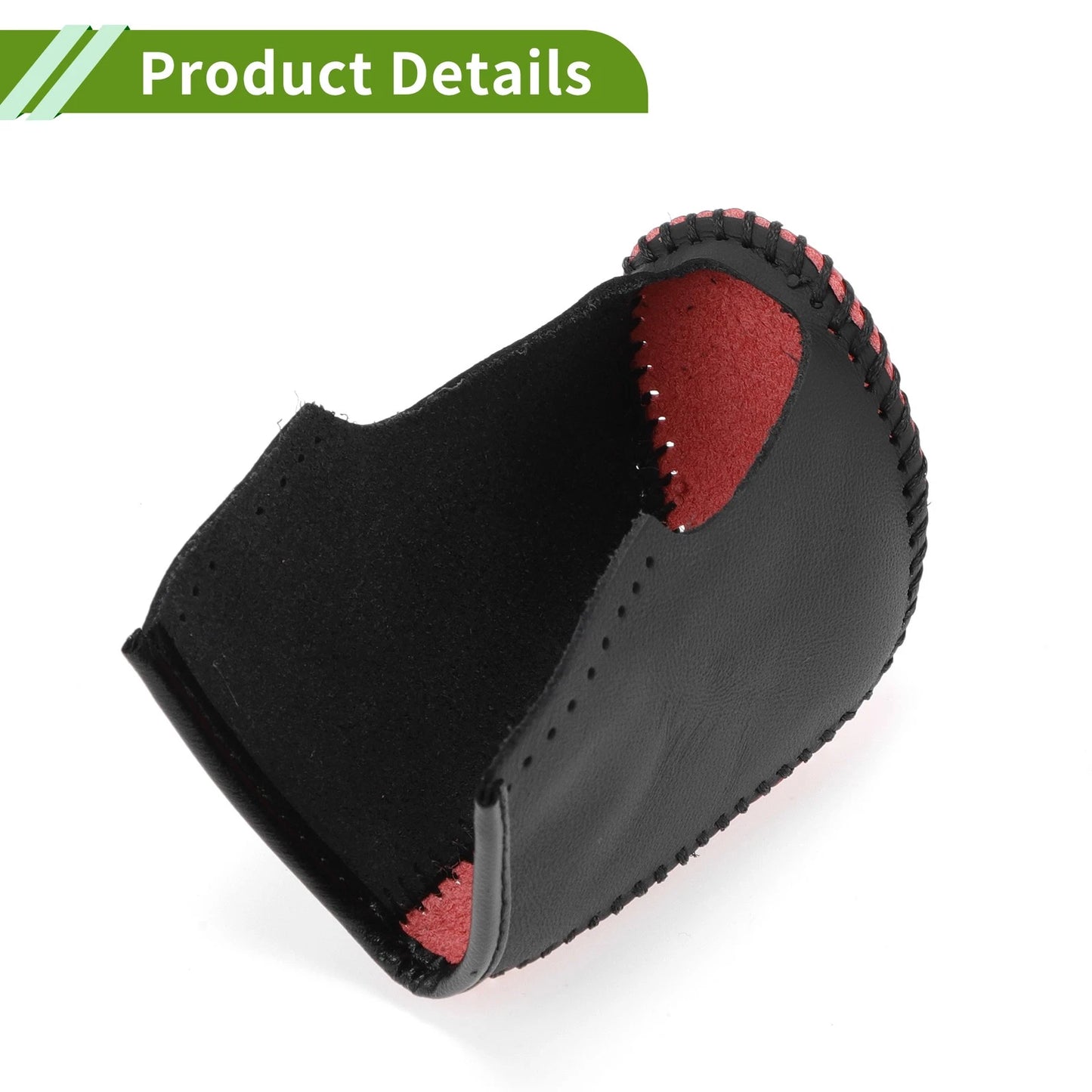 Red Carbon Fiber Gear Shift Knob Cover for Nissan X-Trail Rogue (2014-2020)