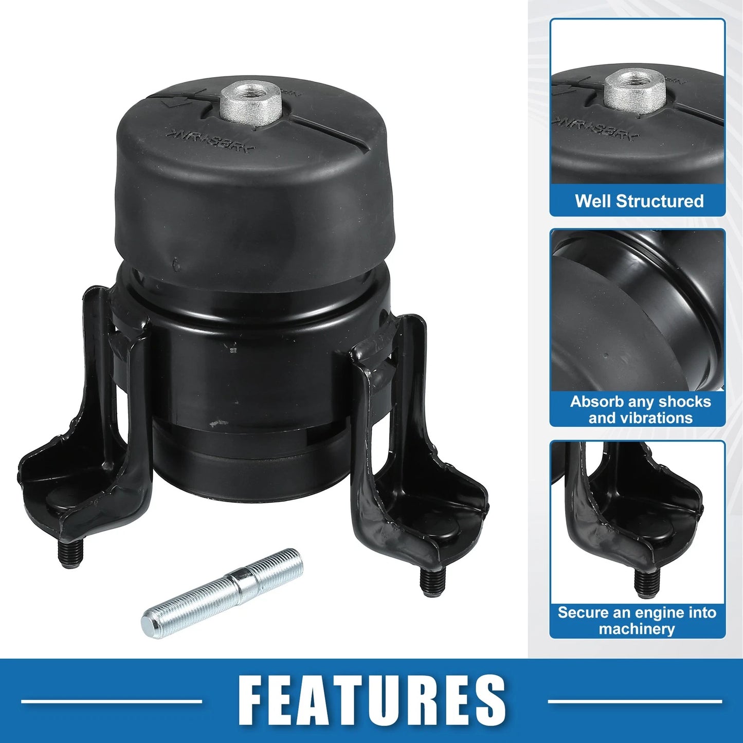 Engine Motor Mount & Transmission Mount for Toyota Camry 2.4L (2009-2011)
