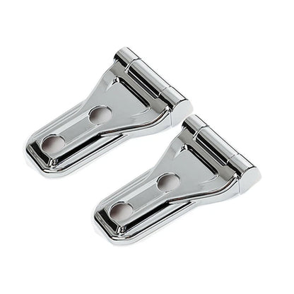 Silver Exterior Hood Hinge Cover for Jeep Wrangler JL (2018-2020)