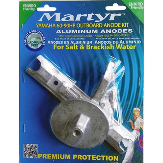 Anode Kit Yamaha 60-90HP Outboard Martyr Aluminium Salt Water