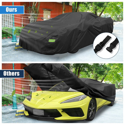 Waterproof Car Cover for Chevrolet Corvette C3 Black (1968 - 1981)