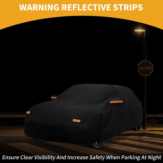 190T-PU Waterproof All Weather Car Cover for Acura Integra with Zipper