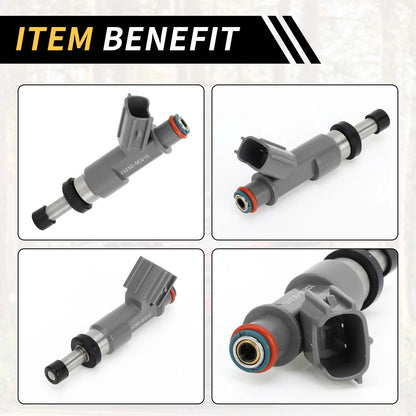 Fuel Injector Nozzle for Toyota Tacoma 2005-2014 12 Holes Gray