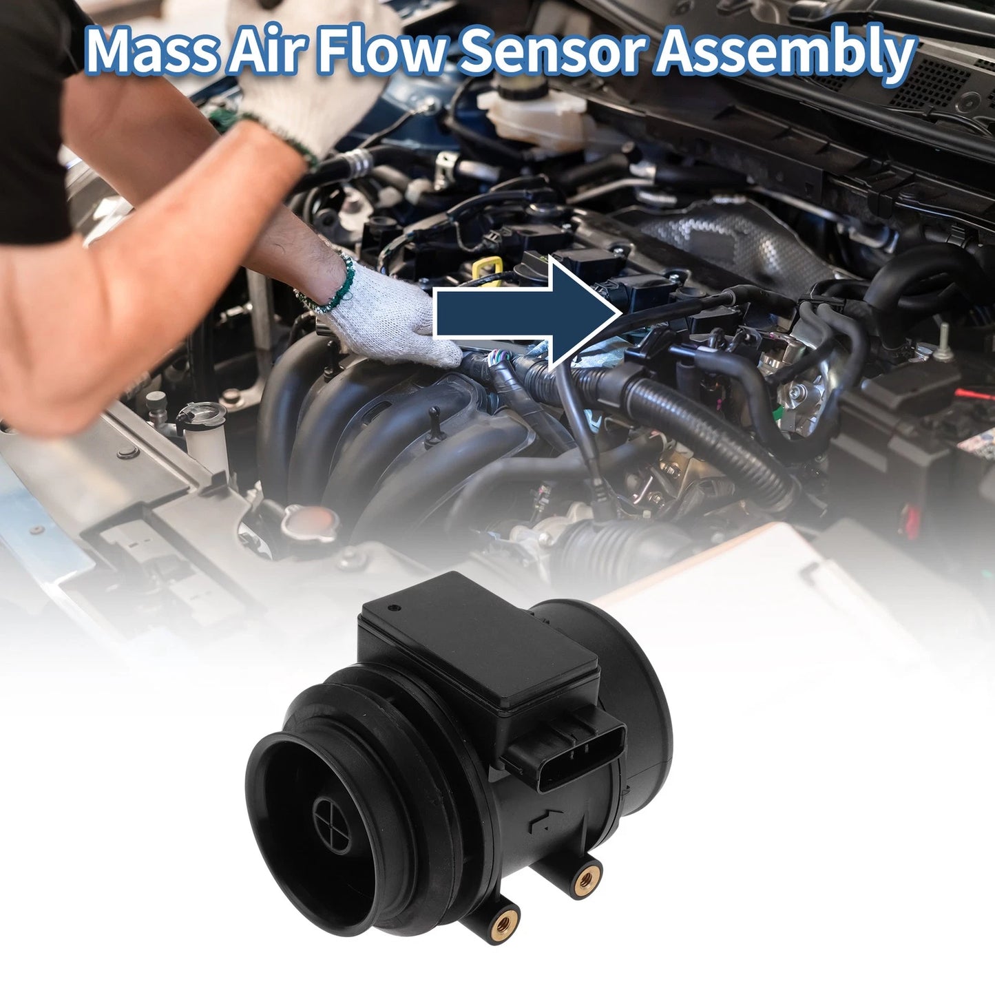 Mass Air Flow Sensor Assembly for Toyota 4Runner (1996–1998)