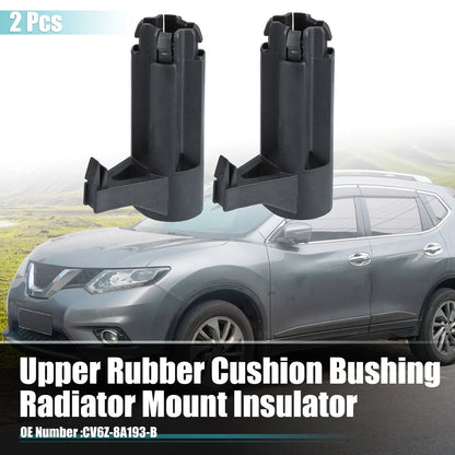 2 x Upper Radiator Insulator Mount Brackets for Ford Focus (2012-2018)